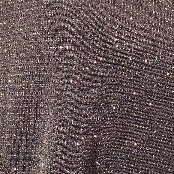 Helen Blake black sparkly cap sleeve Top - Picture 8 of 12